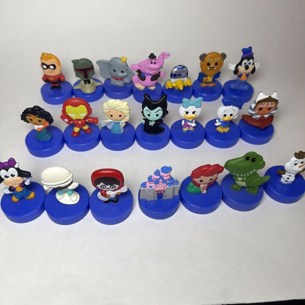 Lot of 21 Disneyland 70th Anniversary McDonalds Happy Meal Toys Figures 2025